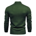 thumbnail image 5 of EGNMCR Turtleneck Sweater for Men,Sweaters for Men Men's Solid Color High Neck Pullover Long Sleeved Loose Base Shirt Top Sweater Turtleneck Sweater Men Sweater, 5 of 5