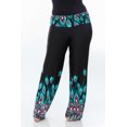 thumbnail image 2 of White Mark Pantalon Palazzo Imprimé pour Femmes, 2 of 4