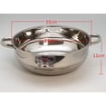 thumbnail image 1 of Sunwealth Stainless Steel Steamer 34cm with Glass Lid and removable steaming rack., 1 of 9