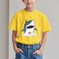 thumbnail image 2 of WRKEKC T-Shirts d'Été pour Garçons, T-Shirts Décontractés pour Garçons, T-Shirts Polyvalents Décontractés à Manches Courtes pour Enfants avec Motif Imprimé et Col Rond, 2 of 6