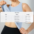 thumbnail image 3 of Ltctricy Women's Crop Tank Tops with Built in Bra Ribbed Knit Crew Neck Racerback Slim Sleeveless Workout Tops Athletic Yoga Shirts, 3 of 7