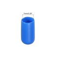 thumbnail image 2 of Unique Bargains 100 Pcs Embouts en Caoutchouc Protecteurs de Filetage en Vinyle 7mm Ronds en PVC pour Tuyaux de Vis, Bleu, 2 of 5