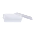 thumbnail image 2 of Café Express Rectangular Food Storage Take Out Containers with Lids, 1250 ml, 15 Sets, 2 of 3