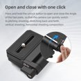 thumbnail image 3 of Foldable L-shaped Quick Release Plate Camera L Bracket Aluminum Alloy, 3 of 8