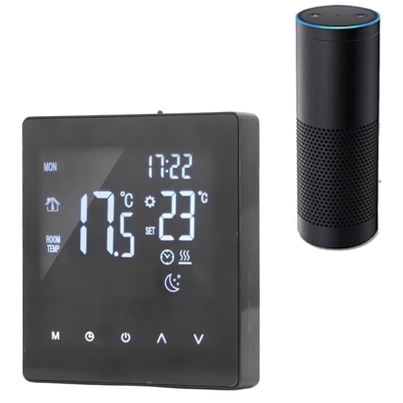 AC90-240V Smart Thermostat LCD Display Programmable Digital Thermostat Controller Touch Screen Floor Water Heating Boiler Controller For Home