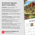 thumbnail image 2 of A Country Walk | 2023 12x24 Inch Square Wall Calendar, 2 of 8