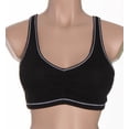 thumbnail image 3 of Women's Fruit Of The Loom FT170 Total Comfort Racerback Bras - 3 Pack (White/Grey/Black 38), 3 of 4