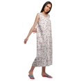 thumbnail image 2 of Moomaya Chemise de Nuit Imprimée pour Femmes Mi-Longue en Coton avec Manches Vêtements de Nuit, 2 of 5