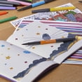 thumbnail image 2 of Paper Mate Flair Pens, Metallic Felt Tip Pens, City Lights, Glittery Ink Shines on White Paper, Assorted Colours, 16 Count, 2 of 6