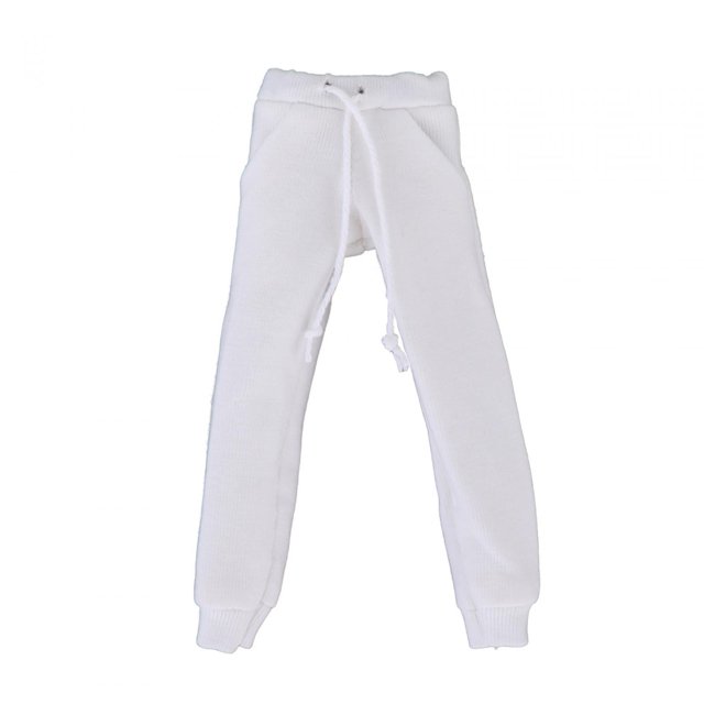 segolike 1/12 Scale Action Figures Clothes Fashion Jogging Tracksuit Set Accessory Costum White Pants
