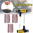 thumbnail image 4 of SharkTRUE Universal Tire Repair Kit Emergency Puncture Plug Tool Set Tire Strips Stiring Glue Repair Tool Kit, 4 of 8