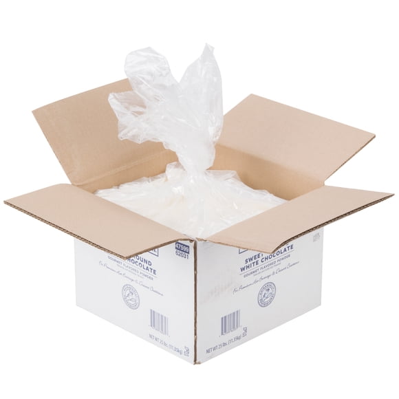 Ghirardelli 25 lb. Sweet Ground White Chocolate Flavored Powder