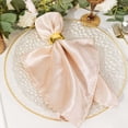 thumbnail image 2 of CUITING 10 Pack Glitter Gold Clear Hammered Plastic Charger Plates  Round Disposable Serving Plates With Gold Rim - 13”, 2 of 11