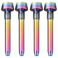 thumbnail image 1 of 4pcs Bicycle Brake Pad Retaining Pin M4x26mm Titanium Alloy Disc Brake Caliper Bolt Pin Plug Bike Oil Disc Screw Accessories, 1 of 12