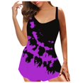 thumbnail image 1 of Womens Tankini Bathing Suit for Women Two Piece Bathing Suits Plus Size Swimsuit Swimsuits Tummy Control Swimwear, 1 of 9