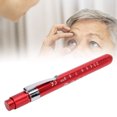 thumbnail image 3 of Diagnostic Lamp, LED  50mm Scale Outstanding Light Concentration Power Saving Portable Pupil Check Pen  For Ophthalmic For Emergency Situation Red, 3 of 8