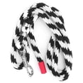 thumbnail image 2 of Braid Trail Rein, Polyester Horse Lead Rope with Thicker Alloy Hooks for Traction for Training for Horse Riding Enthusiasts 2m/ 6.5ft,2.5m/ 8ft,/ 10ft,3.5m/ 12ft,4m/ 13ft, 2 of 7