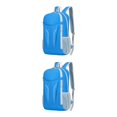 thumbnail image 3 of kurtrusly 1/2/3/5 Nylon Waterproof And Durable Camping Hiking Backpack For Convenient Travel Making Easy To Fold BLUE 2PCS, 3 of 6