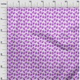 thumbnail image 2 of oneOone Polyester Lycra Violet Tissu Floral Robe Tissu Tissu Imprimé par la Cour 56 Pouces de Large, 2 of 4