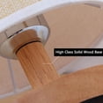 thumbnail image 3 of TIMIFIS Desk Lamp Home Decor Bedside Lamp Night Light Warm White Gift Wood Table lamp, 3 of 7