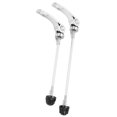 thumbnail image 4 of Bicycle Hub Quick Release Lever, 145mm 185mm 2Pcs Various Colors Easy To Install Quick Release Skewer  For Road Bikes For Mountain Bikes Silver, 4 of 8