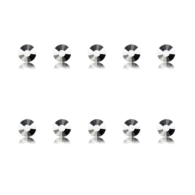 mmirethe Rhinestones Flat-Bottom Multi-faceted Sides DIY Handcraft Excellent Gloss Manicure Crystal Different Styles Mobile Phone Sliver