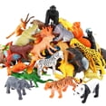 thumbnail image 1 of Animals Figure,54 Piece Mini Jungle Animals Toys Set For Boys Girls Kids, 1 of 7
