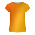 thumbnail image 4 of Pompotops T-Shirt Tunique à Manches Courtes Dégradé Décontracté pour Femmes, 4 of 5