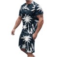 thumbnail image 1 of Birdeem Ensemble de Chemises et Blouses à Manches Courtes Imprimé Hawaïen pour Hommes Décontracté Plage, 1 of 1