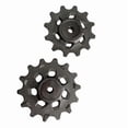 thumbnail image 1 of Premium 12/14T Black Plastic Steel Bearing Derailleur Pulley Set for SRAM XX1 X01 X1 GX NX 12-Speed Rear Derailleurs – Compatible with FORCE AXS RIVAL 11s12, Durable, Smooth Shifting, Easy, 1 of 5