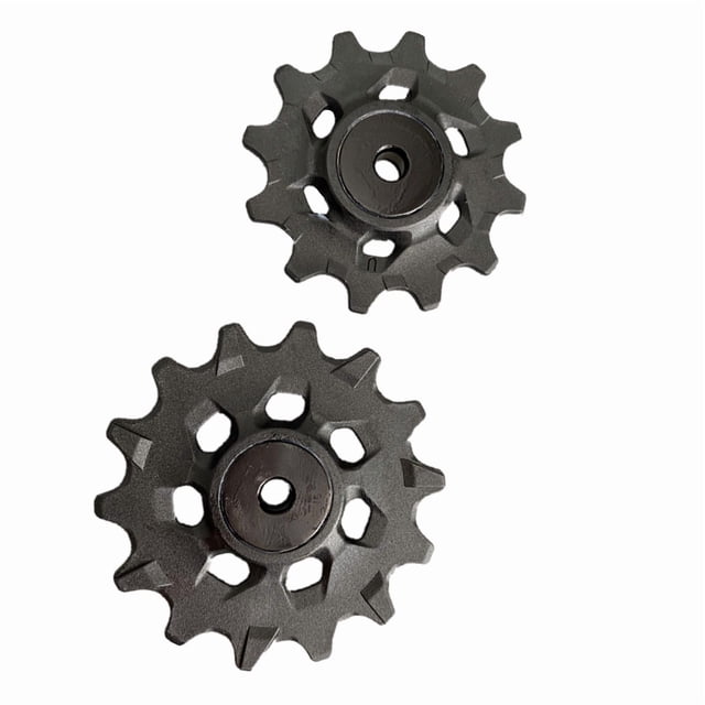 Premium 12/14T Black Plastic Steel Bearing Derailleur Pulley Set for SRAM XX1 X01 X1 GX NX 12-Speed Rear Derailleurs – Compatible with FORCE AXS RIVAL 11s12, Durable, Smooth Shifting, Easy