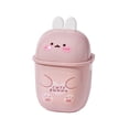 thumbnail image 3 of Yhmxh Kitchen Organizers and Storage Mini Trash Can With Lid Cute Tabletop Flip Small Trash Can 0.35 Gallon Tabletop Trash Can Suitable For Bathroom Kitchen Office Dressing Table Trash Trash Can, 3 of 6