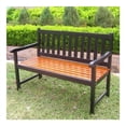 thumbnail image 1 of Highland 48-inch Acacia Garden Bench, 1 of 3