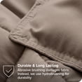 thumbnail image 4 of Bare Home Goose Down Alternative Comforter Set - 3 Piece Set - King/Cal King, Taupe, 4 of 7