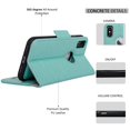 thumbnail image 3 of NAVOR iPhone X /10 Detachable Magnetic Wallet Case [RFID Protection] [Vajio Series] - Mint, 3 of 6