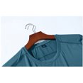 thumbnail image 4 of cfhntfmh Mesh Workout Shirts for Men Athletic Training Short Sleeve Tops Lightweight Breathable T-Shirts for Running, 4 of 6