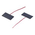 thumbnail image 1 of Solar Panel Module, 2 Piece High Conversion Rate DIY Polysilicon Module  for Low-power Electrical Appliances Emergency Lights, Traffic Lights, Etc, 1 of 8