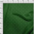 thumbnail image 3 of oneOone Velvet Green Fabric Asian Floral Craft Projects Decor Fabric Printed By The Yard 58 Inch Wide, 3 of 5