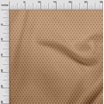 thumbnail image 3 of oneOone Coton Flex Brun Tissu Trèfle Matière de Robe Tissu Imprimé Tissu au Mètre 40 Pouces de Large, 3 of 4