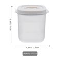 thumbnail image 2 of HLONK Rice Bin Container 10 Lbs Food Storage Containers Dispenser Flour, 2 of 8