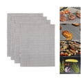 thumbnail image 1 of Dvkptbk Grill Holder Bbq Grill Net Rectangle Mesh Non-Stick Meat Oven Grill Kitchen Gadgets, 1 of 9