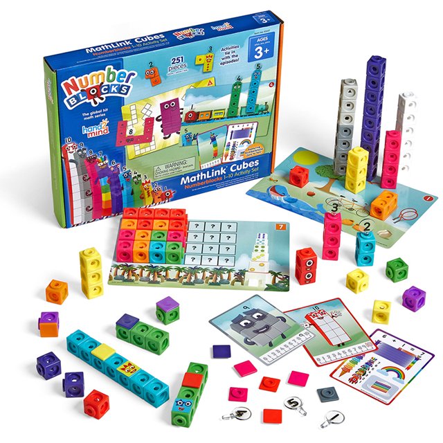 Kit d'activité avec cubes Numberblocks Mathlink de 1 à 10
