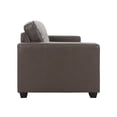 thumbnail image 2 of Fauteuil Aerys Metro, cuir de qualité supérieure, marron, 2 of 3