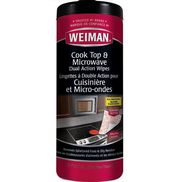 Weiman Cook Top & Microwave Dual Action Wipes