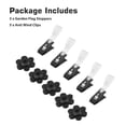 thumbnail image 4 of 10PCS Seasonal Garden Flags Stoppers Made of Rubber and Plastic as Anti Wind Clips Set with Flower Shape Design to Keep Flags from Tangling Fit for Small Flag Poles and Work in All Weathers, 4 of 8