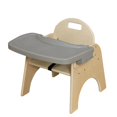 thumbnail image 1 of Woodie with Adjustable Tray - 9 in. Seat Height, 1 of 1