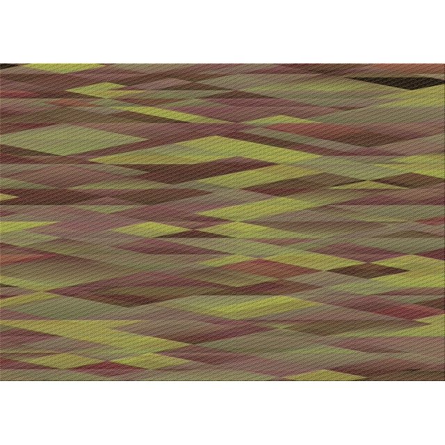 Ahgly Company Tapis d'Intérieur Rectangulaire de Style Transitionnel, Lavable à la Machine, Brun « Dark Golden Rod », 6 Pieds x 9 Pieds