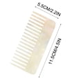 thumbnail image 3 of Iumwxz Hair Comb Hairdressing Comb Retro Refuse Fine Tooth Comb For Home For Men And Women home tool Plastic 50% Off Clear, 3 of 4