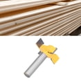 thumbnail image 4 of Gupbes Fraise pour Menuiserie, Embout de Routeur de Surface 4 Flûtes Pointues Outil de Remplacement CNC, 4 of 8