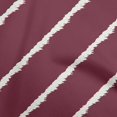 thumbnail image 1 of oneOone Polyester Spandex Maroon Fabric Stripe Sewing Material Print Fabric By The Yard 56 Inch Wide, 1 of 5